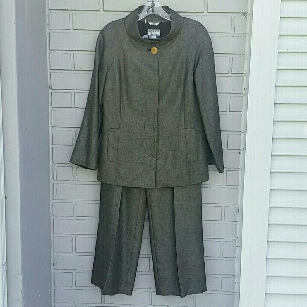 Talbot Collect Petite Italian Fabric Pant Suit 10